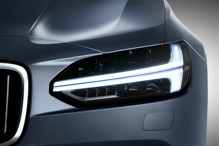 Thor's Hammer Headlight Volvo S90 Mussel Blue