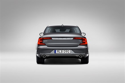 Rear Volvo S90 Osmium Grey