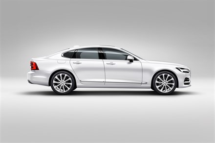 Profile Right Volvo S90 White