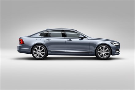 Profile Right Volvo S90 Mussel Blue