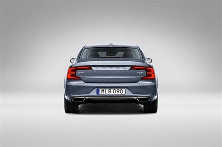 Rear Volvo S90 Mussel Blue