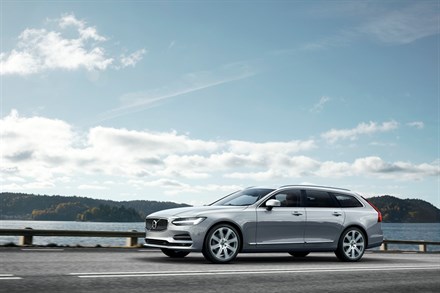 Volvo Cars reveals stylish and versatile new V90 estate 