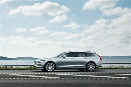 Volvo V90 running footage B-Roll