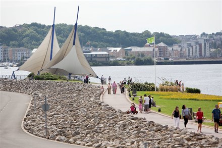 Cardiff harbour