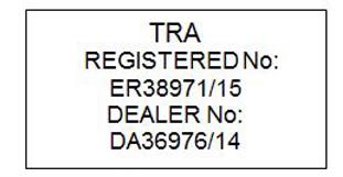 P5 - 15w46 - Key tag approval sign - UAE